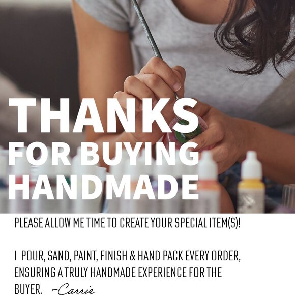 Chalkware Fish and Bubbles - Retro Style - Green - Picture 2 of 2